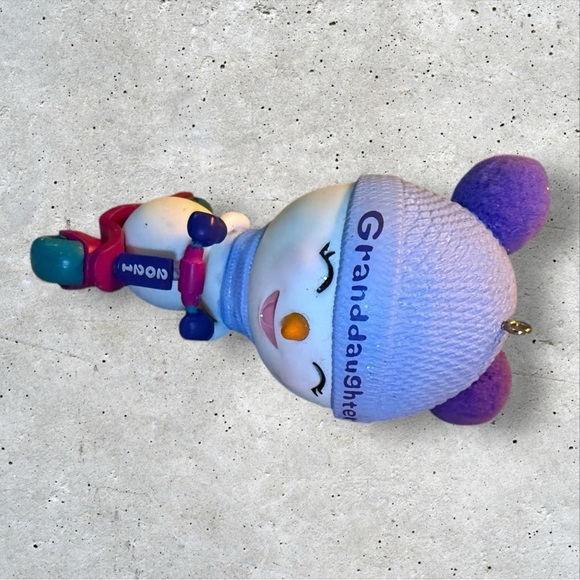 Bundle of 3 Hallmark Granddaughter Ornaments- 2020, 2021, 2023 - Picture 6 of 6